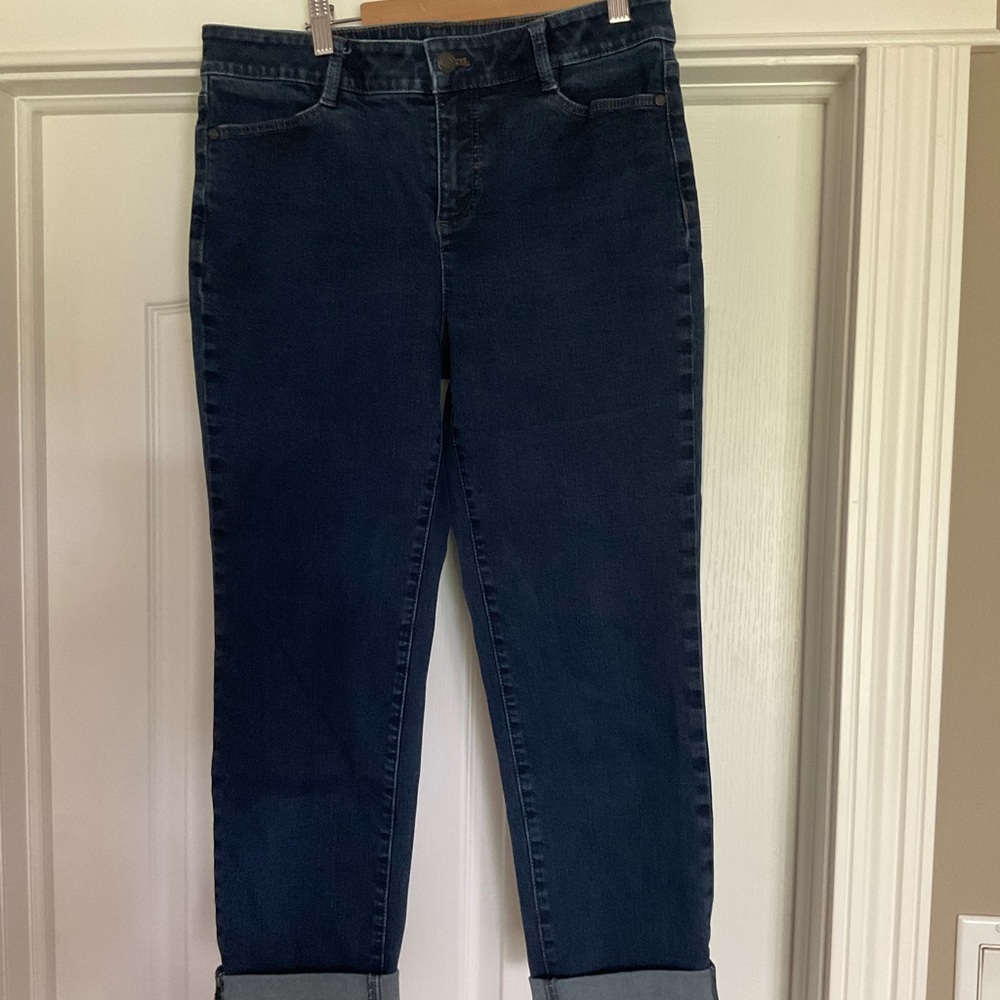 Talbots crop denims